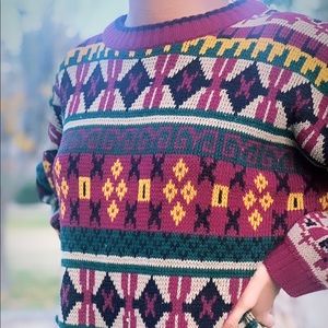 tribal sweater